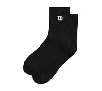 Wilson Quarter Top Socks, Black, M