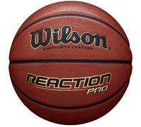 Wilson Unisex' s Reaction Pro Basketball, Brown, 5