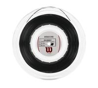 Wilson Revolve Spin 17 Tennis String - 200m Reel Black