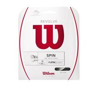 Wilson Revolve Tennis String, Black, 15-Gauge