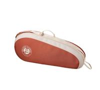 Wilson Roland-Garros 2025 Team 3 Pack, with a Spacious Accessory Pocket, and Adjustable Strap, Provides Complete Racket Protection, Colour: Cream/Clay