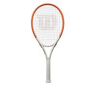 Wilson Roland-Garros Elite Tennis Racket, Made with a Volcanic Frame, Featuring a Generous Head and Soft Grip for Smooth Handling, Colour: Navy/White, Size: 3