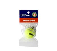 Wilson Roland Garros keyring, mini tennis ball, For collectors or as a gift, Yellow