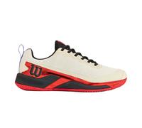 Wilson Rush Pro 4.5 FW25 White/Red/Black Padel Shoes for Men 42 2/3