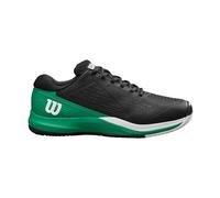 Wilson Men's Rush PRO ACE Clay Tennis Shoe, Black/Bosphorus/White, 9 UK