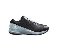 Wilson Women's Rush Pro Ace Clay Sneaker, Black/Sterling Blue/White, 6.5 UK