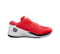 Wilson Men's Rush PRO ACE Tennis Shoe, Infrared/White/Black, 10 UK
