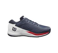 Wilson Rush Pro Ace Tennis Shoe for Clay Court, Men's, Size 7, Navy Blazer/White/Infrared