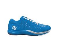 Wilson Rush Pro Ace Tennis Shoe for Clay Court, Men's, Size 9, French Blue/White/Navy Blazer