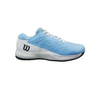 Wilson Rush Pro Ace Tennis Shoe for Clay Court, Women's, Size 4, Bonnie Blue/Ballad Blue/Navy Blazer