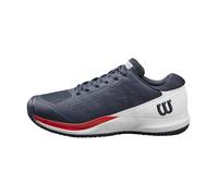 Wilson Rush Pro Ace Mens Tennis Shoe Navy Blaze/White/Red 44 Men´s Tennis Shoes