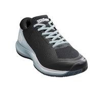 Wilson Women's Rush Pro Ace Sneaker, Black/Sterling Blue/White, 4 UK