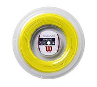 WILSON Sensation 16 Tennis String - 200m Reel, Yellow