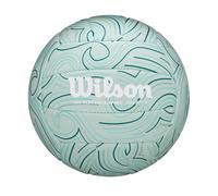 WILSON Shoreline Soft Gen Green Volleyball - Official Size Light Blue