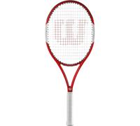 Wilson Six.One Lite 102 Performance Racket - Red/Grey, Size 1