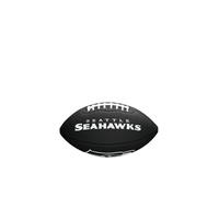 WILSON Sporting Goods NFL Seattle Seahawks Team Logo Football , Black, Mini Size