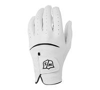 Wilson Sporting Goods Staff Staff Model Golf Glove - Men's Left Hand Cadet, Medium, White (WGJA00649M)