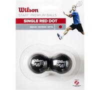 STAFF SQUASH 2 BALL RED DOT