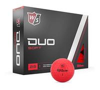 Wilson Staff Duo Soft Golf Balls - Red