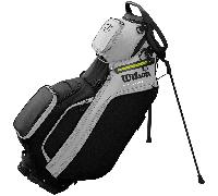 WILSON STAFF 2025 TALUS 14-WAY GOLF STAND BAG - BLACK / GREY / YELLOW