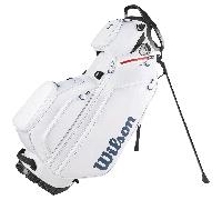 WILSON STAFF 2026 TALUS 5 GOLF STAND BAG - WHITE / RED / BLUE +FREE GIFT
