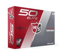 Wilson Staff Fifty Elite Golf Ball, White