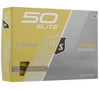 WILSON Staff Fifty Elite Golf Ball, Yellow