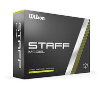 Wilson Staff Golf Balls, Staff Model, Four Piece High Spin Golf Ball, 12 Balls, Urethane, Yellow