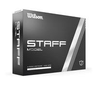 WILSON 2024 STAFF MODEL GOLF BALLS - WHITE - 1 Dozen