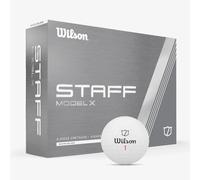 Wilson Staff Model X 12 Golf Ball Pack, Mens, White | American Golf