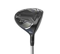 Wilson Staff Golf Club, D9 FAIRWAY 3-Wood, 15.0 Degree loft, R-Flex, For Left Handers, Black/Blue, WGW47004LR