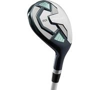 Wilson Staff Golf Club, Pro Staff SGI Hybrid 5, For Left-Handed Women, Graphite Shaft, Silver/Green, WGD152200