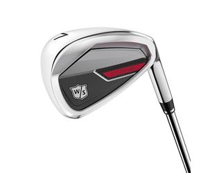 Wilson Staff Golf Clubs, Dynapower Iron Set 5-PW, SW, Graphite, For Men