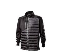 Wilson Staff Men's Golf Padded Jacket, STAFF PADDED JACKET, Polyester, Black, Size L, WGA700715LG