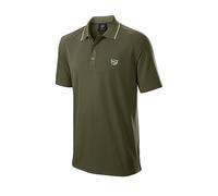 Wilson Staff Men's Golf Polo Shirt, Classic Polo, Short Sleeve, Polyester Olive