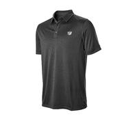 Wilson Staff Men's Golf Polo Shirt, Stripe Heather Polo, Short sleeve, Polyester / Elastane