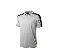 Wilson Staff Men's Golf Polo Shirt, WILSON STAFF Two-Tone POLO, Polyester, White, Size L, WGA700732LG