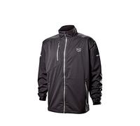 Wilson Staff Men's Golf Rain Jacket, STAFF MODEL RAIN JACKET, Polyester, Black, Size S, WGA700712SM