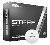 WILSON STAFF MODEL GOLF BALLS / WHITE DOZEN PACK / MULTIBUY / 2025 MODEL