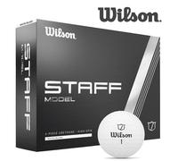 WILSON 2024 STAFF MODEL GOLF BALLS - WHITE - 1 Dozen