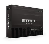 Wilson STAFF MODEL White 12-BALL