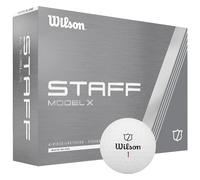Wilson Staff Model X 12 Golf Ball Pack, Mens, White | American Golf