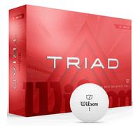 WILSON STAFF TRIAD GOLF BALLS / WHITE DOZEN PACK / MULTIBUY / 2026 MODEL