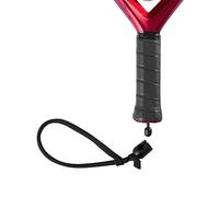 Wilson Strap for Padel Rackets, Double Braid Cinch Zipcord, Replaceable, Black