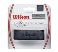 Wilson Tennis Racket Overgrip Sublime Feel, Pack of 1, Black