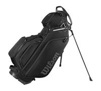 Wilson Talus 5 Stand Hybrid Golf Bag with 9 Pockets and 5-Way Divider, Unisex, colour: Black/White