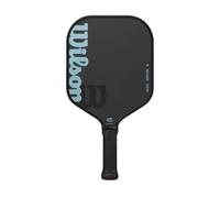 WILSON Tempo Series 16mm Pickleball Paddles - Grip Size 2-4 1/4", Black/Blue