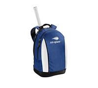 Wilson Tennis Badminton Racket Bag, US OPEN JUNIOR BACKPack, Blue x White