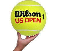 Wilson Tennis Ball, US Open 9 Jumbo, Yellow, 22 cm, Oversize, Ideal as Decoration or for Autographs, WRX2096U
