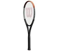 Wilson Tennis racket Burn 100 LS V4.0, Ambitious recreational player, Black/Grey/Orange, WR044910U2
